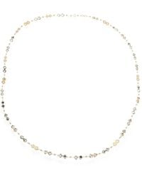 Tory Burch - Double T Logo-Plaque Necklace - Lyst