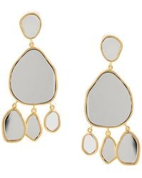 Aurelie Bidermann - Orecchini Pendenti Con Specchio - Lyst
