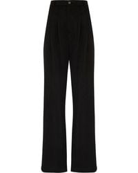 Reformation - Pantalones anchos Mason de talle alto - Lyst