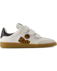 Isabel Marant - Beth Leather Sneakers - Lyst