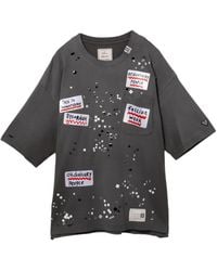 Maison Mihara Yasuhiro - Appliqué Pocket T-Shirt - Lyst