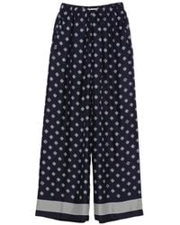 Bode - Foyer Diamond-Print Palazzo Pants - Lyst