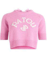 Patou - Jersey con logo en intarsia - Lyst