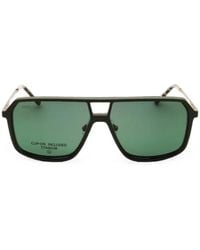 Zeiss - Titanium Rectangle-Frame Glasses - Lyst