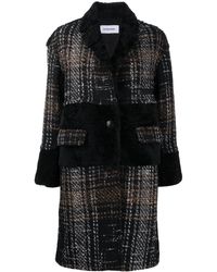 Sylvie Schimmel Jas Met Afwerking Van Bont - Bruin