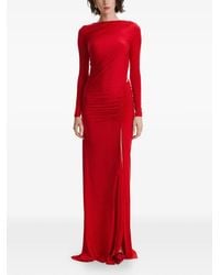 2310 STUDIO - Robe Longue Froncée À Dos Ouvert - Lyst
