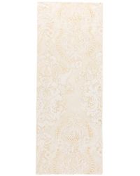 Roberto Cavalli - Baroque-Print Fringed Scarf - Lyst