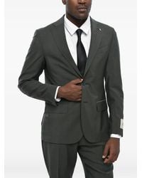 Corneliani - Single-Breasted Flap-Pocket Suit - Lyst