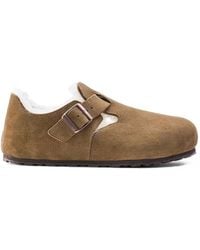 Birkenstock - London Buckle-Fastening Shearling Shoes - Lyst