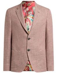 Etro - Single-Breasted Tweed Blazer - Lyst