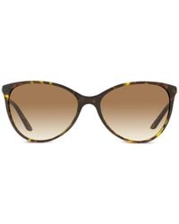 Versace - Cat-Eye-Sonnenbrille im Oversized-Look - Lyst