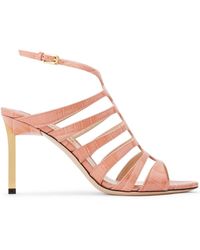 Tom Ford - 85mm Crocodile-embossed Leather Sandals - Lyst