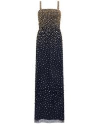 Jenny Packham - Cherry Crystal-Embellished Gown - Lyst