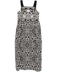 Weekend by Maxmara - Floral-Print Sleeveless Midi Dress - Lyst