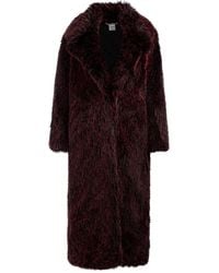 Alice + Olivia - Marvin Mantel Aus Faux Fur - Lyst