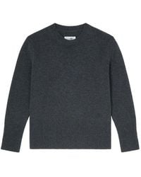 MM6 by Maison Margiela - Wool Crew-Neck Sweater - Lyst