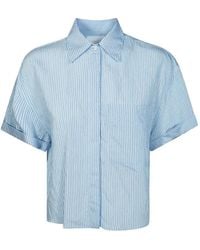 Dondup - Gestreept Blouse - Lyst
