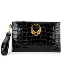 Roberto Cavalli - Tiger-Motif Clutch Bag - Lyst