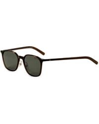 Montblanc - Lunettes De Soleil À Monture Géométrique - Lyst