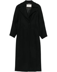 Blumarine - Single-Breasted Coat - Lyst