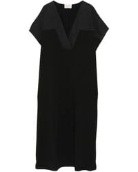 Marina Rinaldi - Vestido midi Nnwalga con cuello en V - Lyst