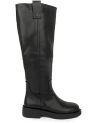 Linda Baumann - Leather Knee-High Boots - Lyst