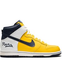 Nike Dunk High-top Sneakers - Metallic