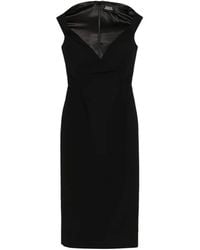Solace London - Monica Midi Dress - Lyst