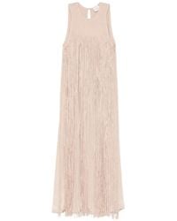 Alysi - Fringed Maxi Dress - Lyst