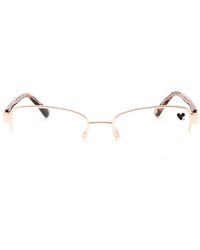 Anne Klein - Lunettes De Vue À Monture Rectangulaire - Lyst