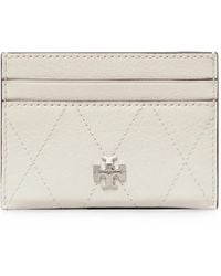 Tory Burch - Charlie Quilted Card Case - Lyst