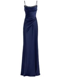 Gemy Maalouf - Bead-Embellished Draped Dress - Lyst