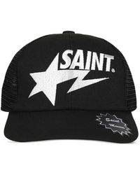 SAINT Mxxxxxx - Logo Embroidered Cap - Lyst