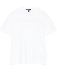 James Perse - Camiseta de manga corta de algodón - Lyst