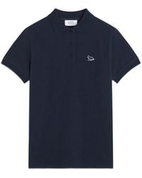 Maison Kitsuné - Fox-Patch Polo Shirt - Lyst