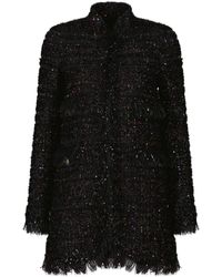 Giambattista Valli - Sequin-detail Tweed Minidress - Lyst