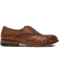 SOMMET - Leather Cap-Toe Oxford Shoes - Lyst