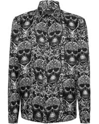 Philipp Plein - スカルプリント シャツ - Lyst