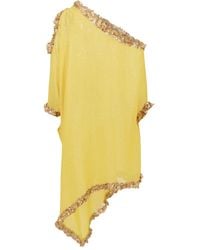 SANA OSMANI - Arez Sequin-Embellished Mini Dress - Lyst