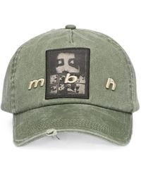 MISBHV - Distressed Graphic-Patch Cap - Lyst