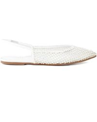 Le Silla - Zapatos planos Gilda de malla - Lyst