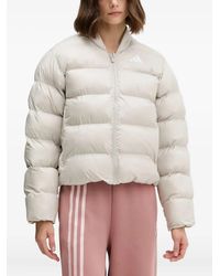adidas - Zip Puffer Jacket - Lyst
