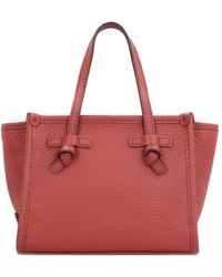 Gianni Chiarini - Mini Miss Marcella Knotted Leather Tote Bag - Lyst