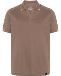 BOGGI - Piqué Polo Shirt - Lyst