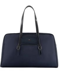 Santoni - Leather Tote Bag - Lyst