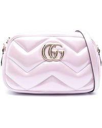 Gucci - Small GG Marmont Crossbody Bag - Lyst