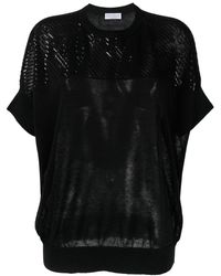 Brunello Cucinelli - Sequin-detail Knitted Top - Lyst