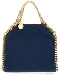 Stella McCartney - Falabella Chain-Trim Shoulder Bag - Lyst