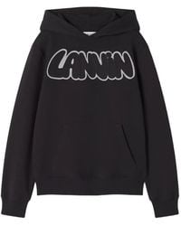 Lanvin - Sudadera Con Capucha Y Detalle De Logo - Lyst