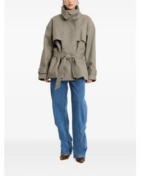 ROTATE BIRGER CHRISTENSEN - Short Trench Coat - Lyst